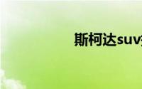 斯柯达suv报价及图片