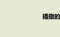 播撒的近义词