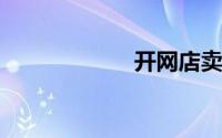 开网店卖啥最挣钱