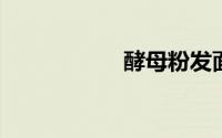 酵母粉发面多长时间