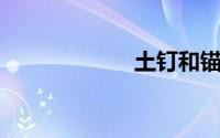 土钉和锚杆的区别