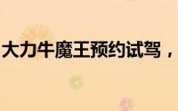 大力牛魔王预约试驾，快速通道开启豪华体验