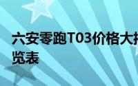 六安零跑T03价格大揭秘，各配置车型售价一览表