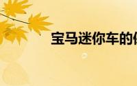 宝马迷你车的保养成本高吗？