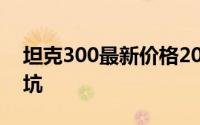 坦克300最新价格2025款全分析，买车不踩坑