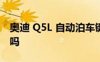 奥迪 Q5L 自动泊车键旁边还有其他相关按键吗