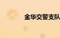 金华交警支队违章网上处理