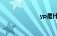 yp是什么意思