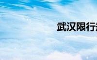 武汉限行规定2019