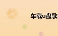 车载u盘歌曲打包下载
