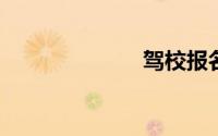 驾校报名多少钱