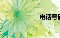 电话号码查人名