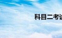 科目二考试步骤细节