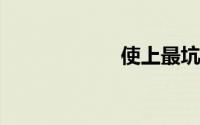 使上最坑爹的游戏