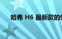 哈弗 H6 最新款的外观设计有何亮点？