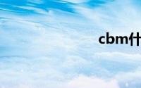 cbm什么意思