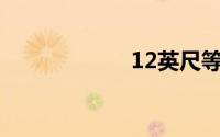 12英尺等于多少米