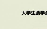 大学生助学金申请书格式