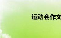 运动会作文300字左右