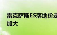 雷克萨斯ES落地价走势，市场优惠力度持续加大