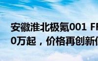 安徽淮北极氪001 FR落地价，最低售价76.90万起，价格再创新低